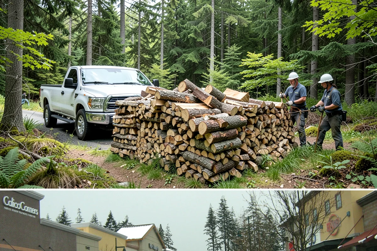 Premium Pizza Wood in Mill Creek, Snohomish County, WA - Available year-round, though ordering ahead of summer entertaining season ensures the best supply.