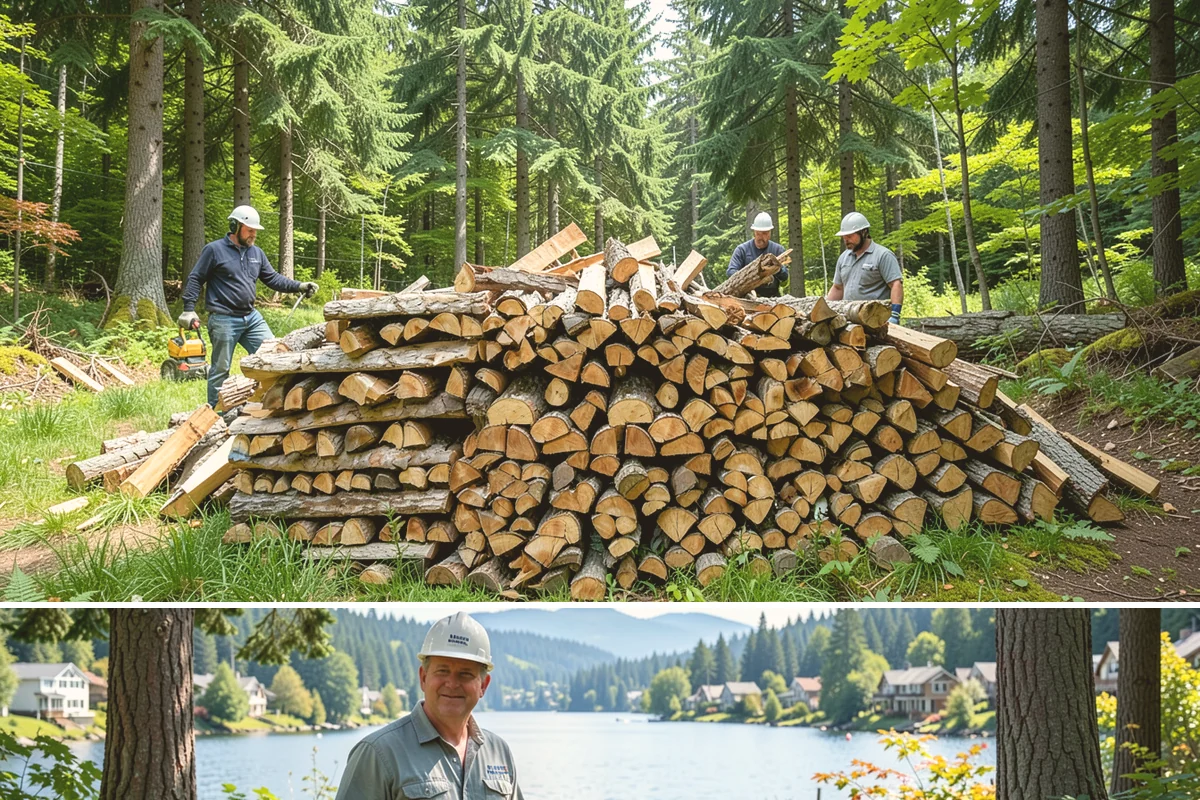 Premium Pizza Wood in Milton, King County, WA - Available year-round, though ordering ahead of summer entertaining season ensures the best supply.