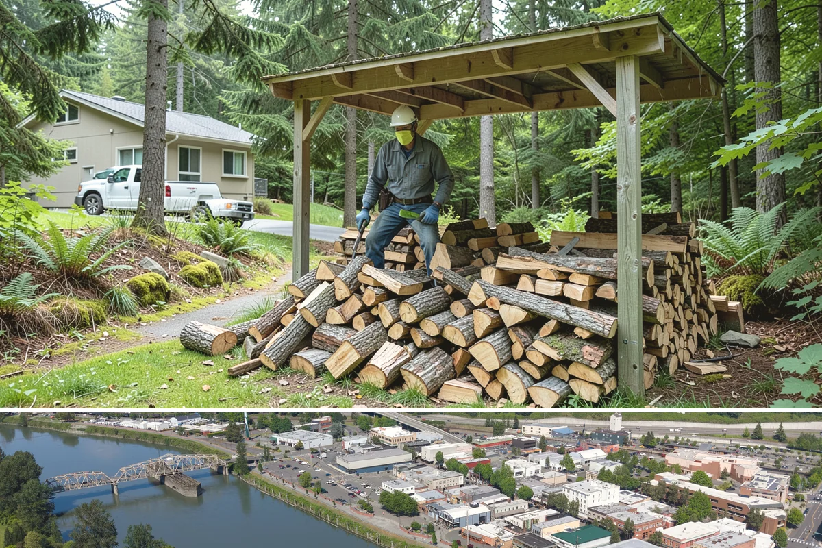 Premium Pizza Wood in Mount Vernon, Skagit County, WA - Available year-round, though ordering ahead of summer entertaining season ensures the best supply.