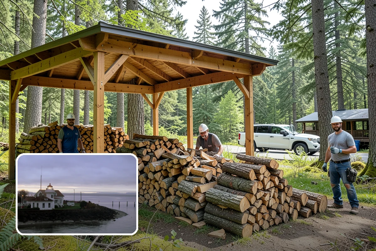 Premium Pizza Wood in Mukilteo, Snohomish County, WA - Burns hot and clean for true wood-fired results