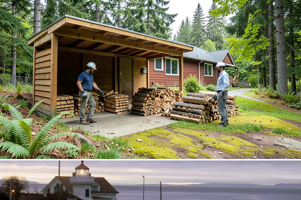Premium Pizza Wood in Mukilteo, Snohomish County, WA - Available year-round, though ordering ahead of summer entertaining season ensures the best supply.