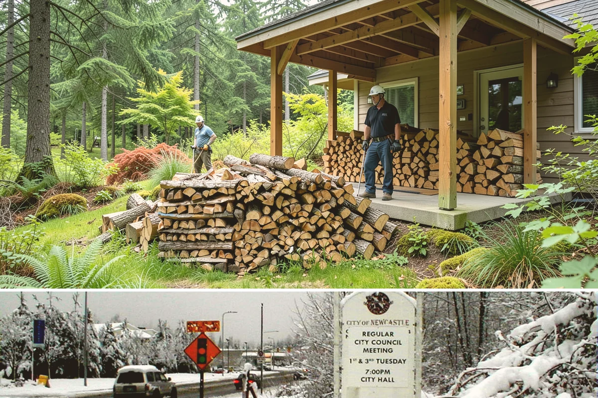 Premium Pizza Wood in Newcastle, King County, WA - Available year-round, though ordering ahead of summer entertaining season ensures the best supply.