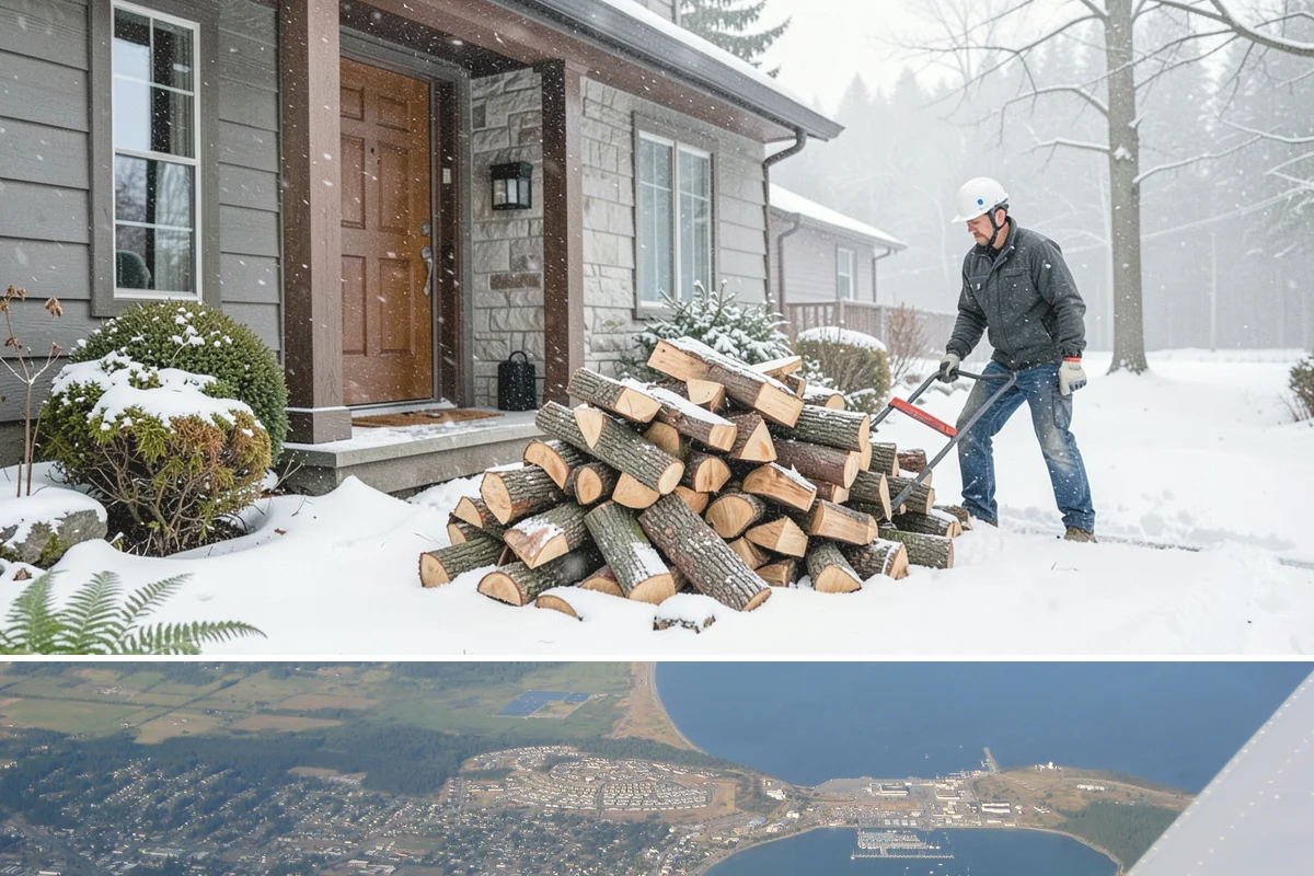 Premium Pizza Wood in Oak Harbor, Island County, WA - Available year-round, though ordering ahead of summer entertaining season ensures the best supply.