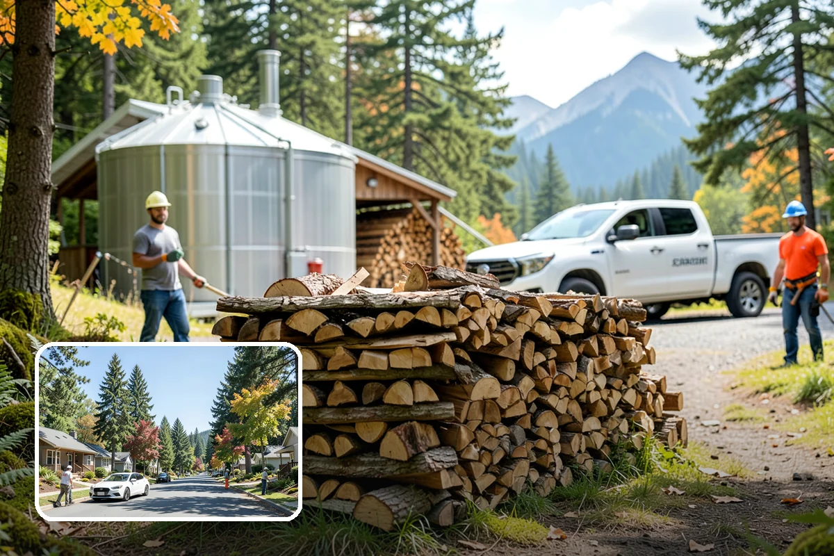 Premium Pizza Wood in Orting, Pierce County, WA - Burns hot and clean for true wood-fired results