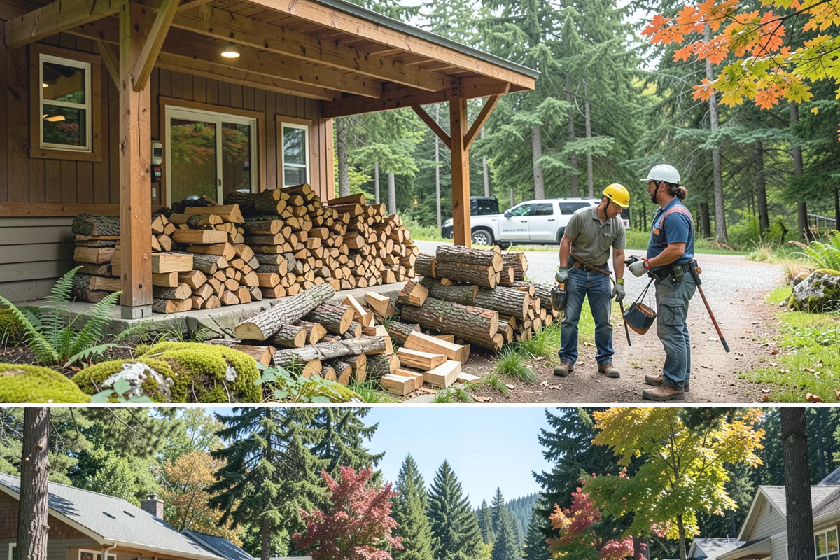 Premium Pizza Wood in Orting, Pierce County, WA - Available year-round, though ordering ahead of summer entertaining season ensures the best supply.