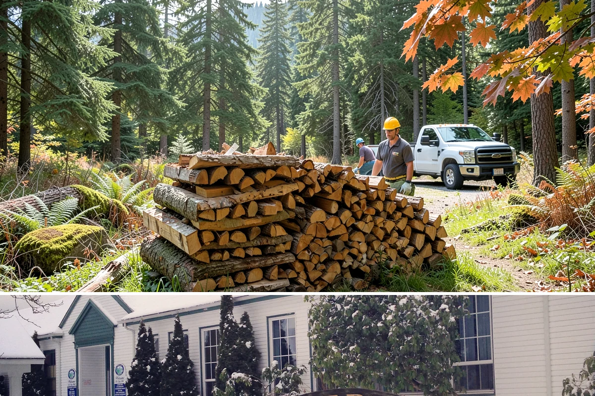 Premium Pizza Wood in Pacific, King County, WA - Available year-round, though ordering ahead of summer entertaining season ensures the best supply.