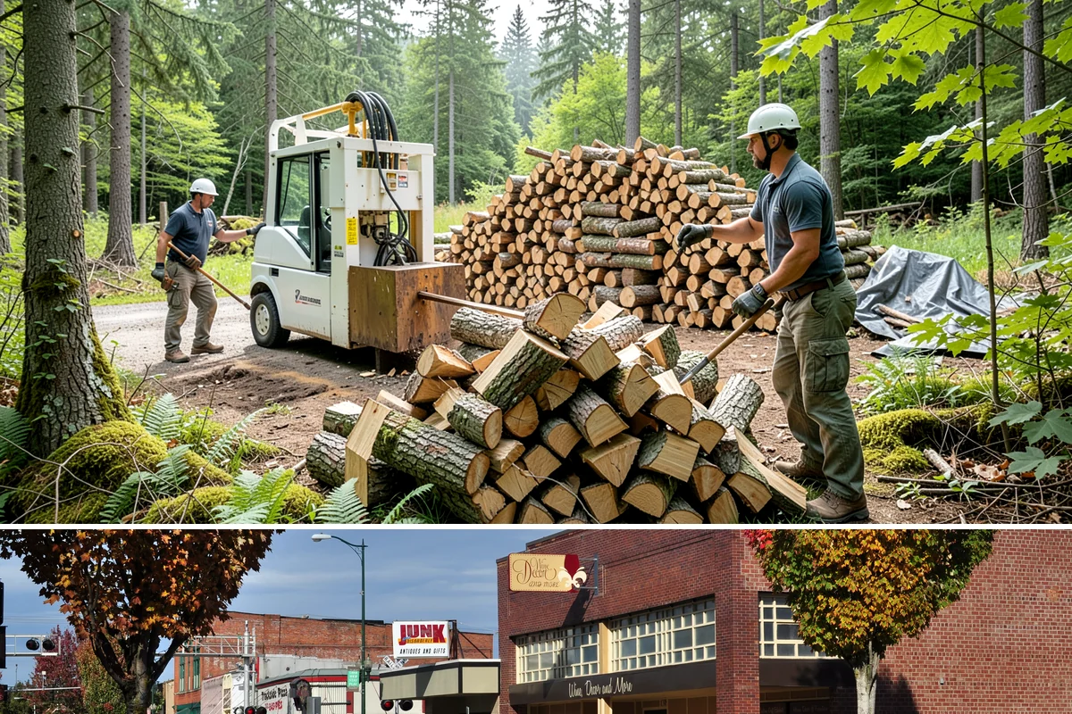 Premium Pizza Wood in Puyallup, Pierce County, WA - Available year-round, though ordering ahead of summer entertaining season ensures the best supply.