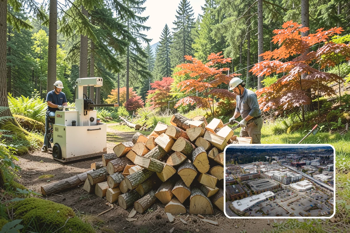 Premium Pizza Wood in Redmond, King County, WA - Burns hot and clean for true wood-fired results