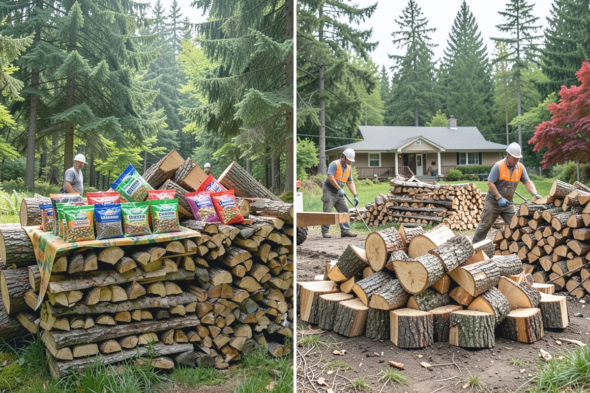 Premium Pizza Wood in Redmond, King County, WA - Let us know your oven type and how much wood you need
