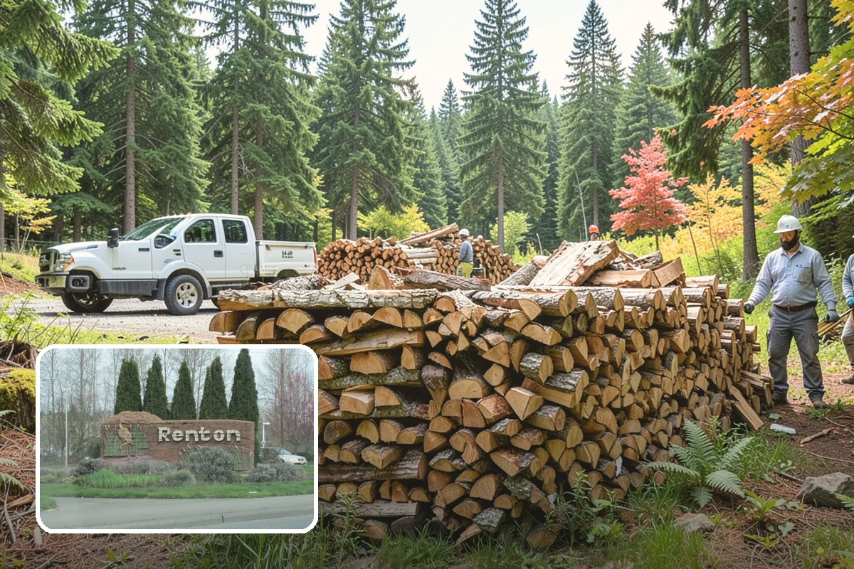 Premium Pizza Wood in Renton, King County, WA - Burns hot and clean for true wood-fired results