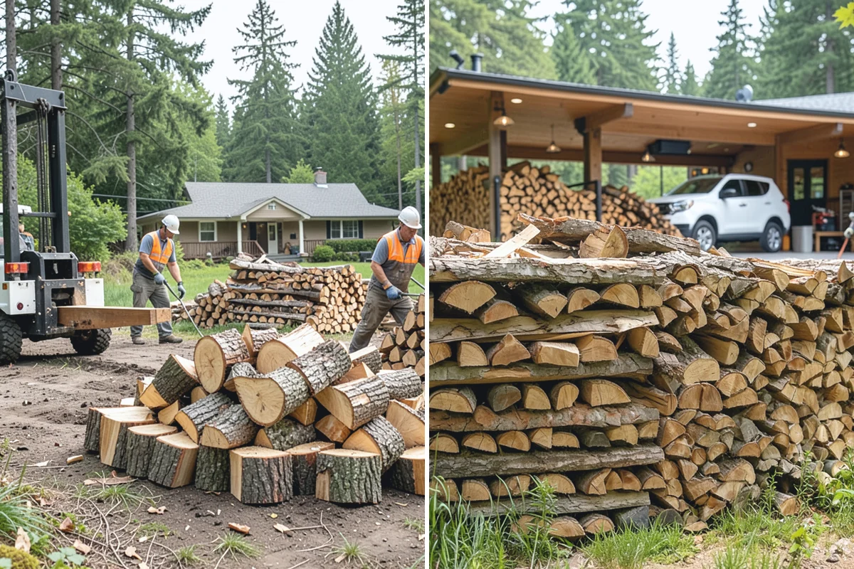 Premium Pizza Wood in Roy, Pierce County, WA - Let us know your oven type and how much wood you need