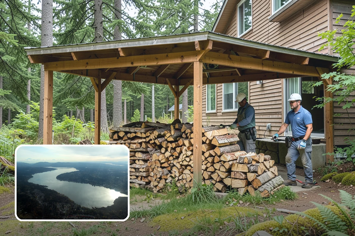 Premium Pizza Wood in Sammamish, King County, WA - Burns hot and clean for true wood-fired results
