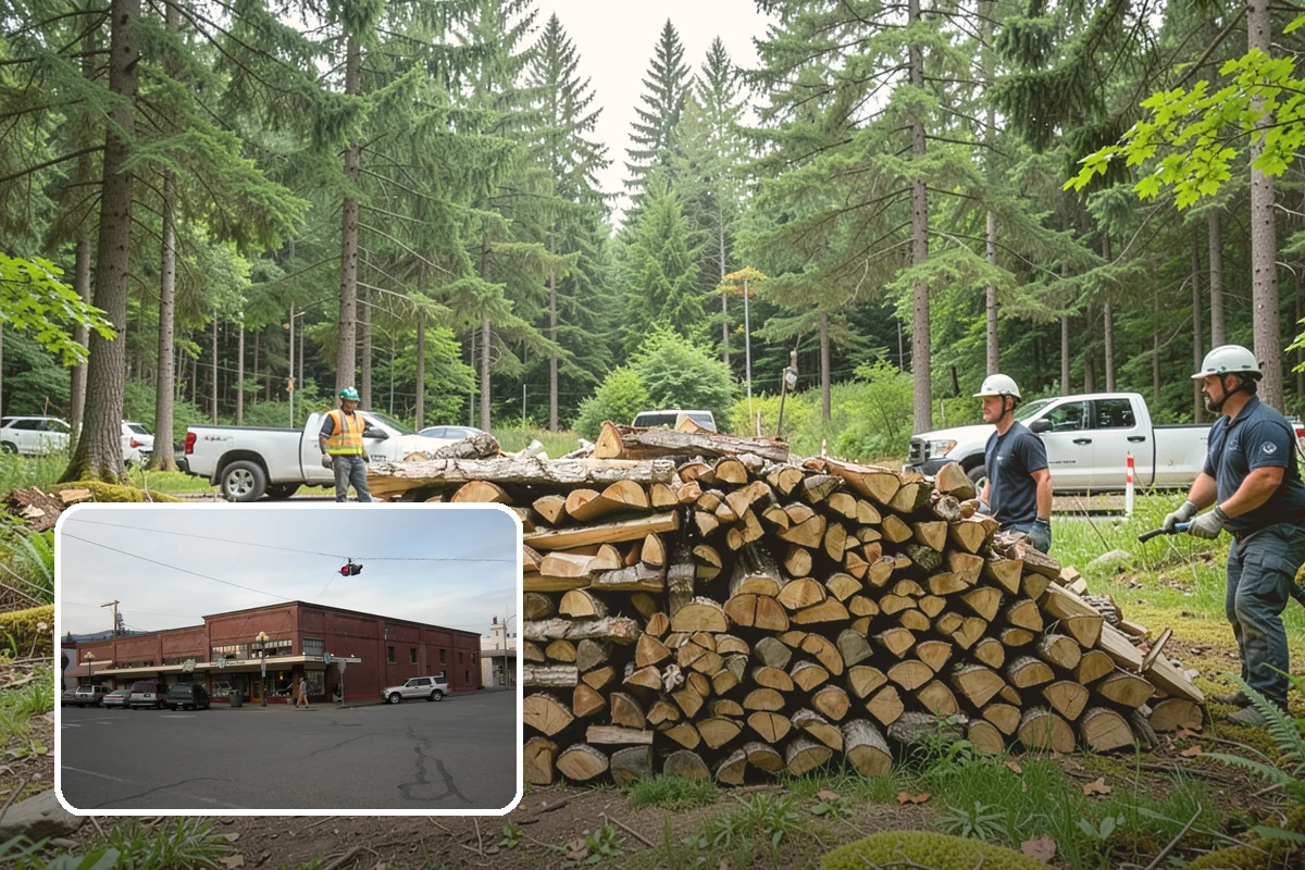 Premium Pizza Wood in Sedro-Woolley, Skagit County, WA - Burns hot and clean for true wood-fired results