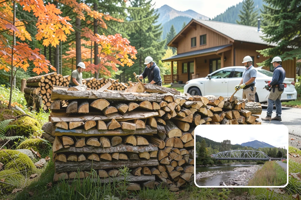 Premium Pizza Wood in Skykomish, King County, WA - Burns hot and clean for true wood-fired results