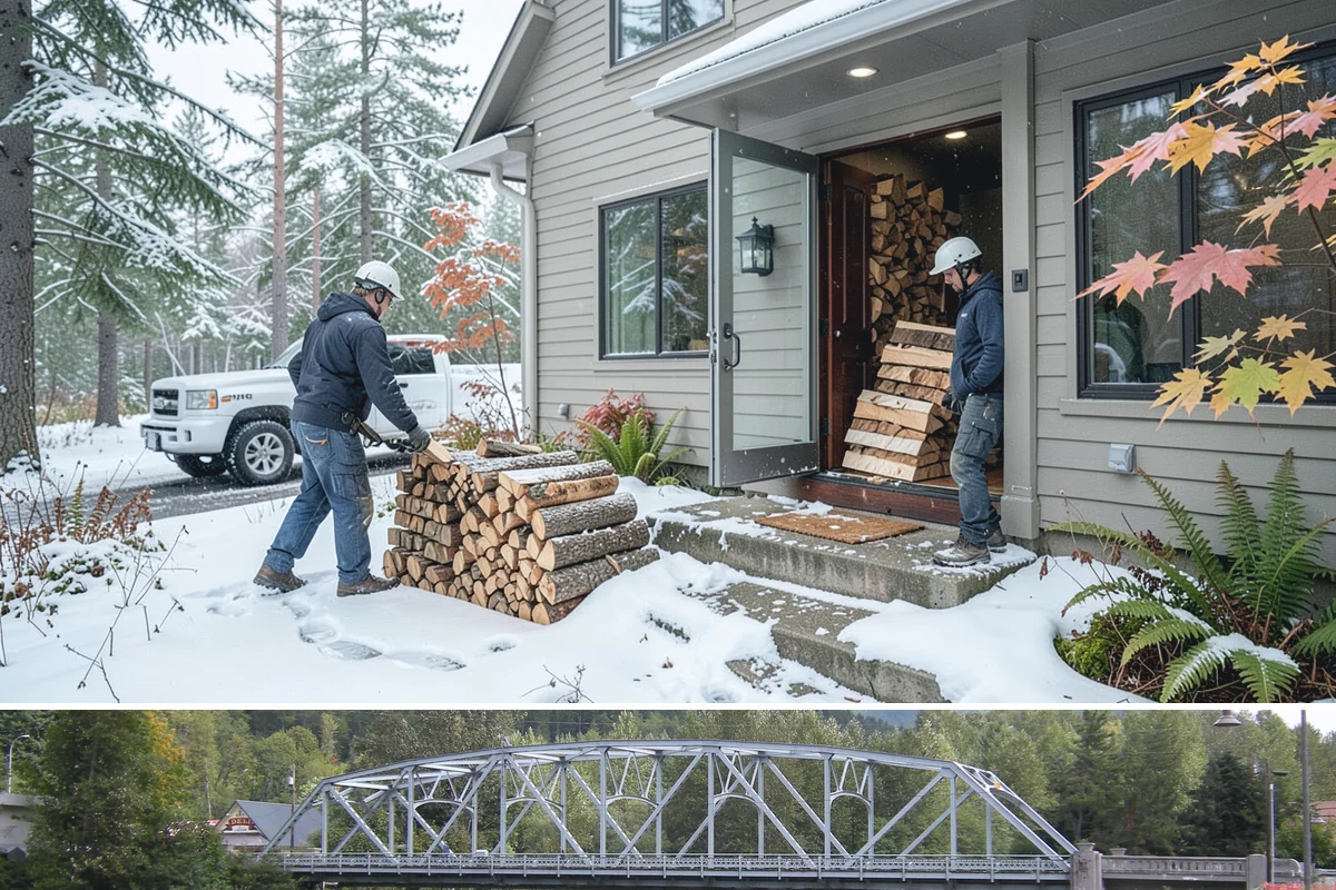 Premium Pizza Wood in Skykomish, King County, WA - Available year-round, though ordering ahead of summer entertaining season ensures the best supply.