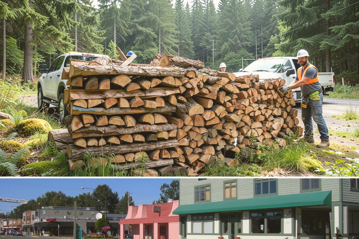 Premium Pizza Wood in Snoqualmie, King County, WA - Available year-round, though ordering ahead of summer entertaining season ensures the best supply.