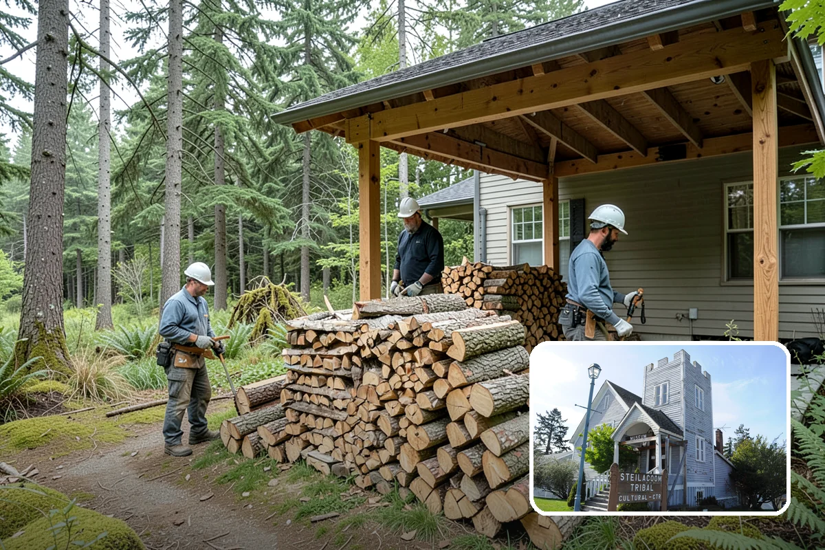 Premium Pizza Wood in Steilacoom, Pierce County, WA - Burns hot and clean for true wood-fired results
