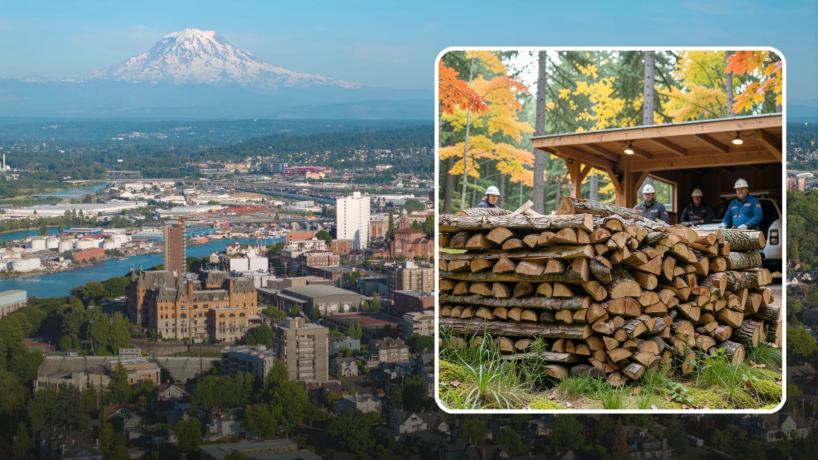 Premium Pizza Wood in Tacoma, Pierce County, WA - Our Premium Pizza Wood is finely seasoned, low-moisture fuel cut to size for the clean, high heat wood-fired ovens demand.