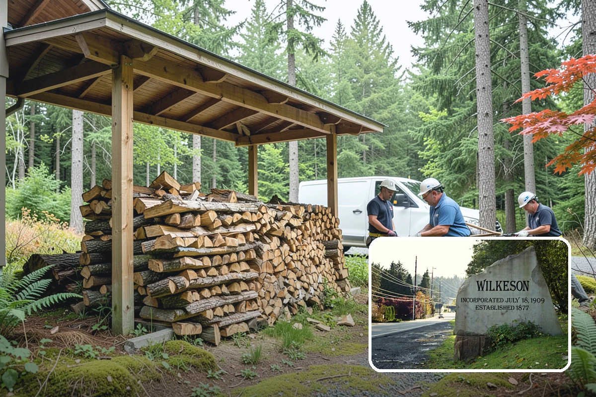 Premium Pizza Wood in Wilkeson, Pierce County, WA - Burns hot and clean for true wood-fired results