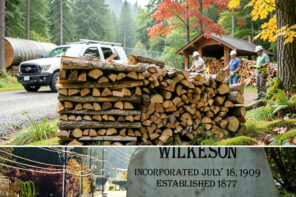 Premium Pizza Wood in Wilkeson, Pierce County, WA - Available year-round, though ordering ahead of summer entertaining season ensures the best supply.