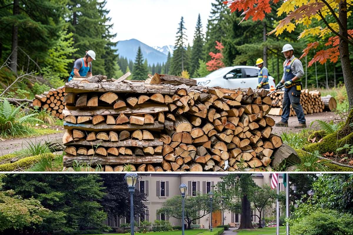 Premium Pizza Wood in Woodinville, King County, WA - Available year-round, though ordering ahead of summer entertaining season ensures the best supply.