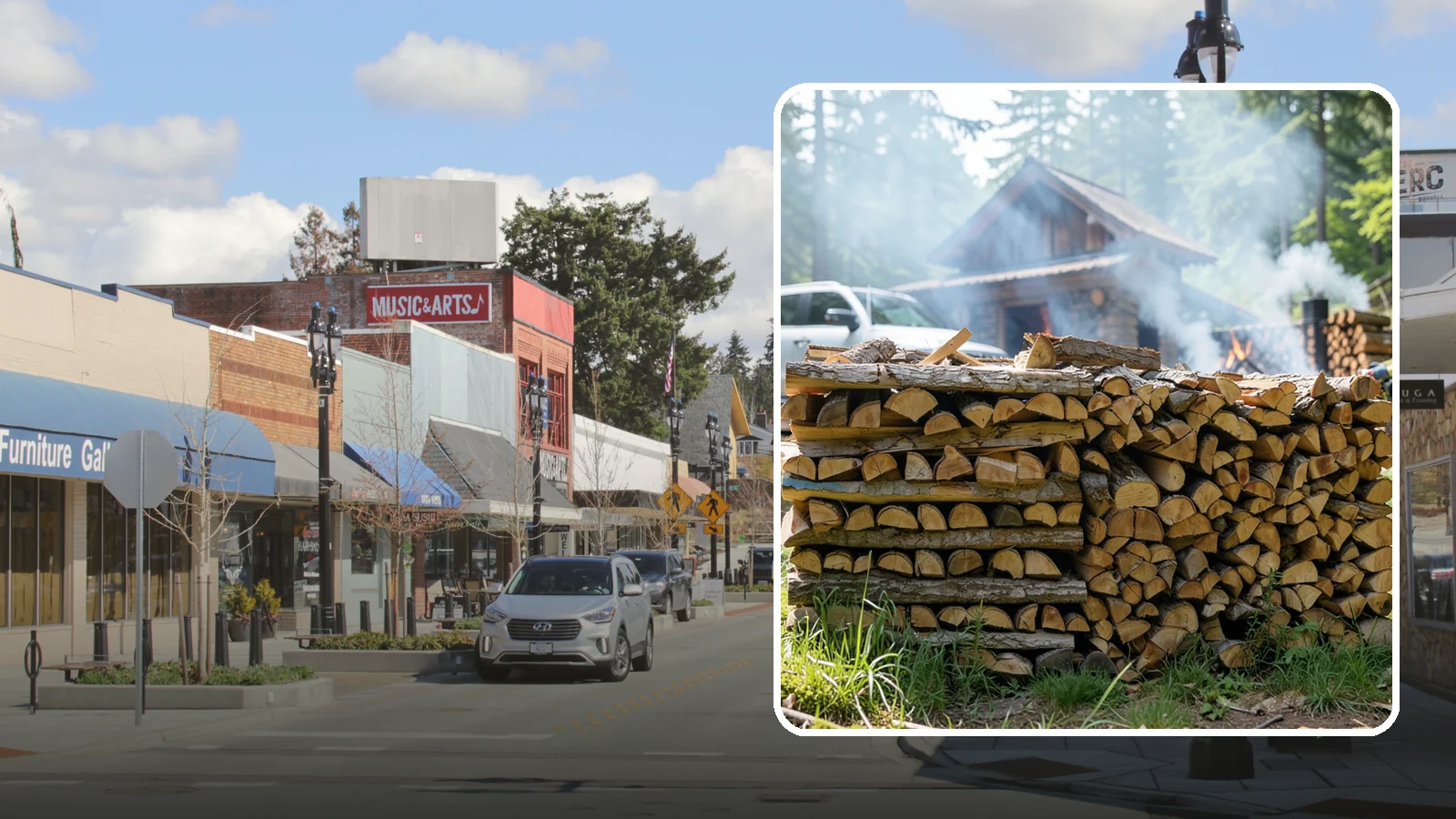 Premium Smoking Wood in Bothell, King County, WA - Our Premium Smoking Wood is carefully seasoned, clean-burning fuel prepared to deliver rich, even smoke for low-and-slow cooking.