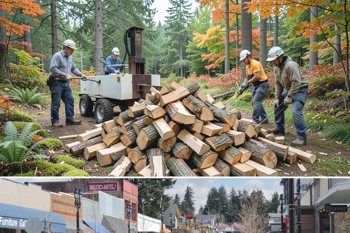 Premium Smoking Wood in Bothell, King County, WA - Great to stock in spring ahead of the warm-weather barbecue season.