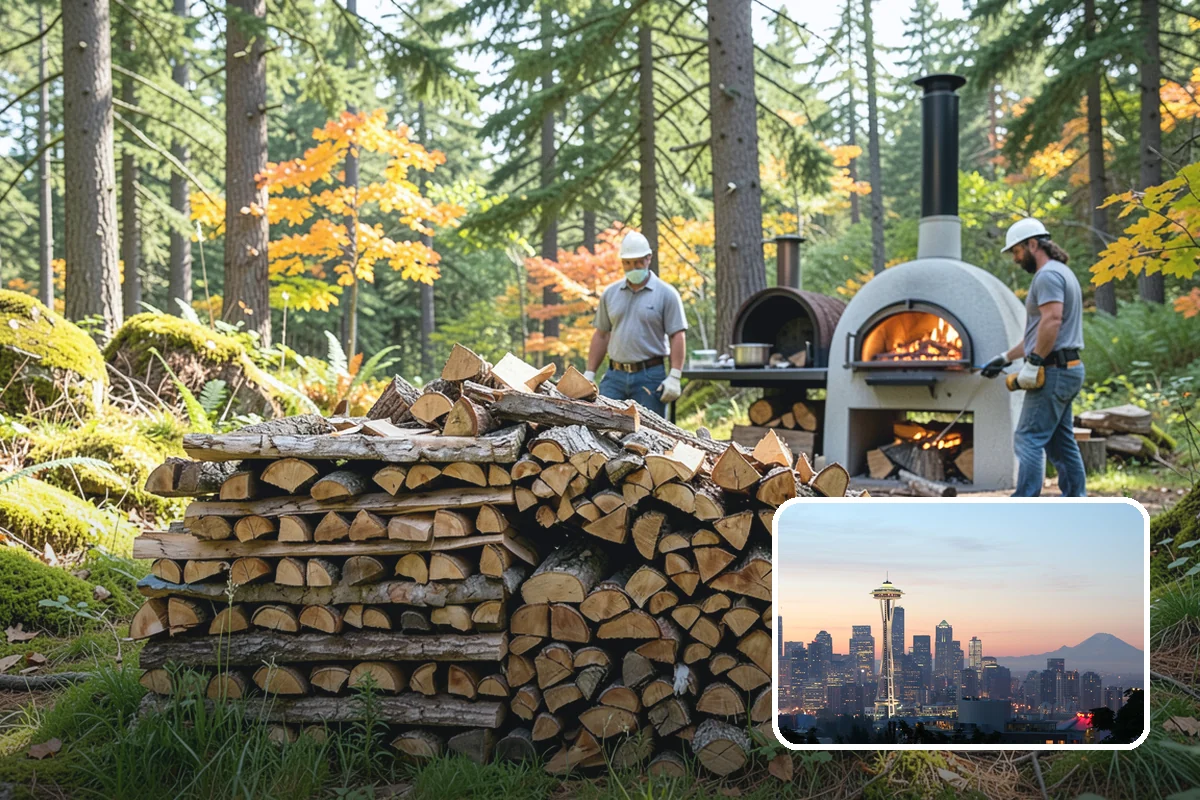 Premium Smoking Wood in Seattle, King County, WA - Produces clean, even smoke for consistent flavor