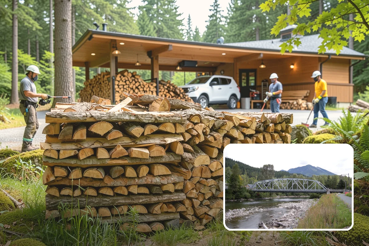 Premium Smoking Wood in Skykomish, King County, WA - Produces clean, even smoke for consistent flavor
