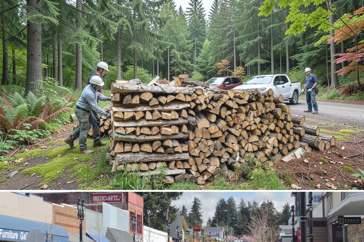 Premium Softwood Mix in Bothell, King County, WA - Best purchased in spring or summer so it is fully seasoned and ready for cool fall evenings.