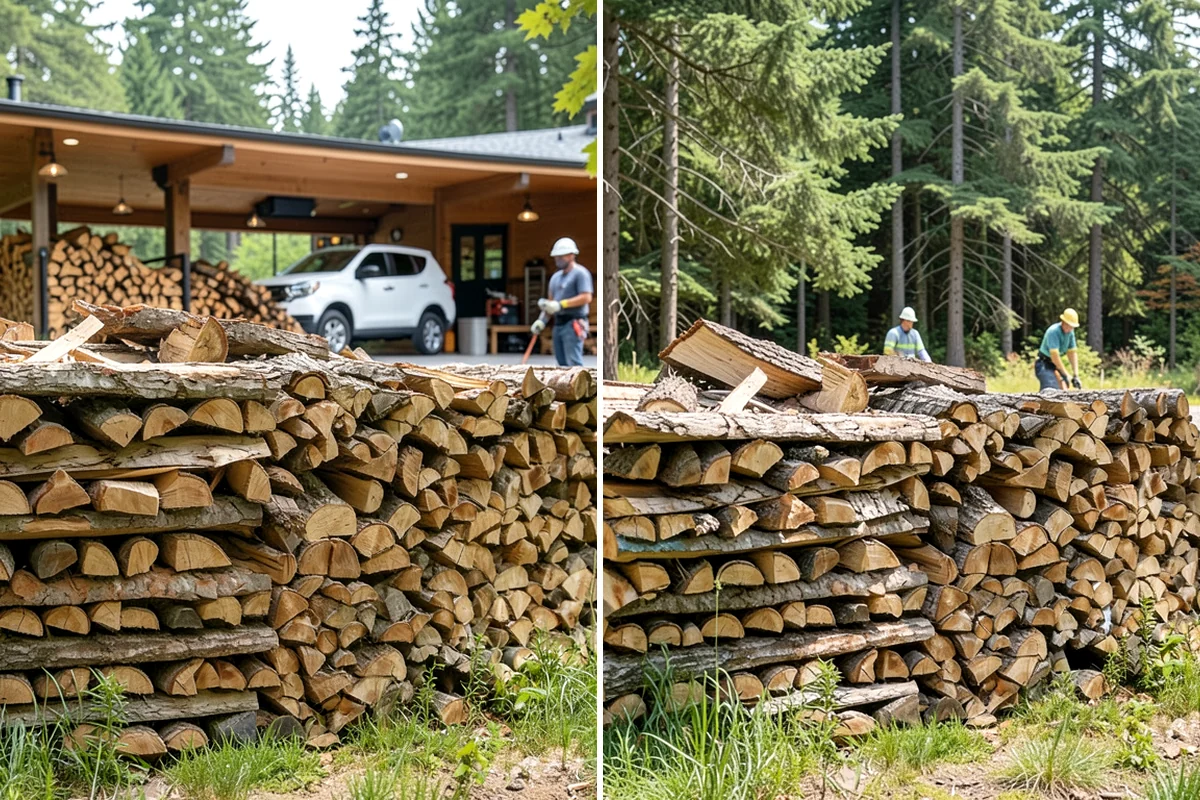 Premium Softwood Mix in Clyde Hill, King County, WA - Tell us your desired volume and delivery details