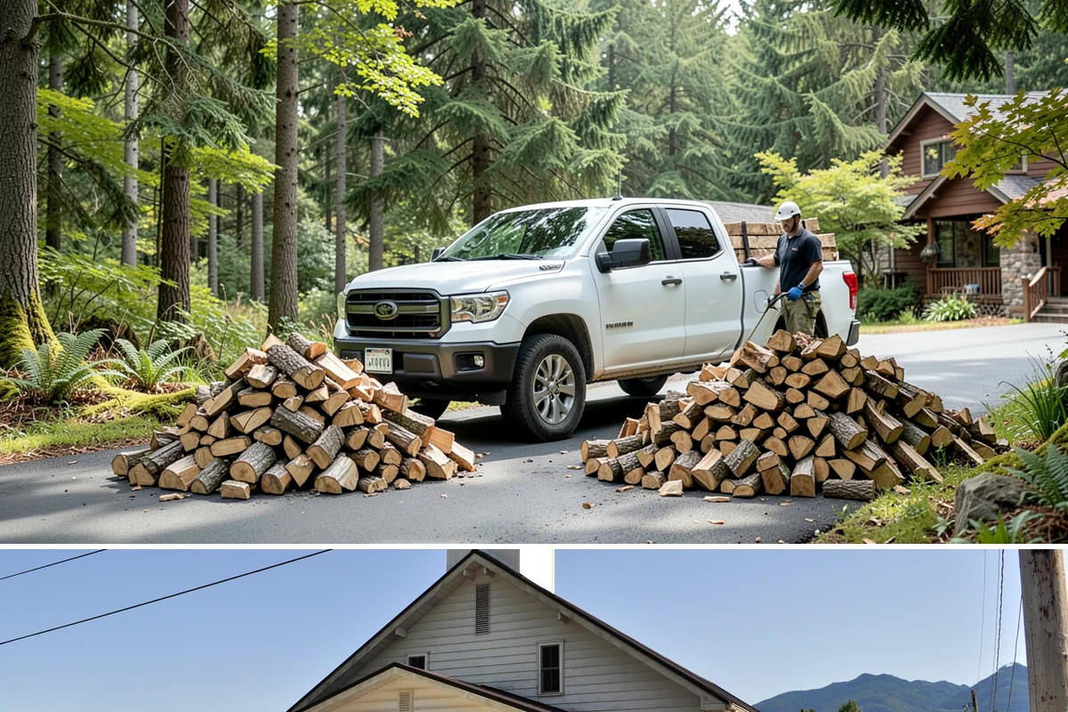 Premium Softwood Mix in Concrete, Skagit County, WA - Best purchased in spring or summer so it is fully seasoned and ready for cool fall evenings.