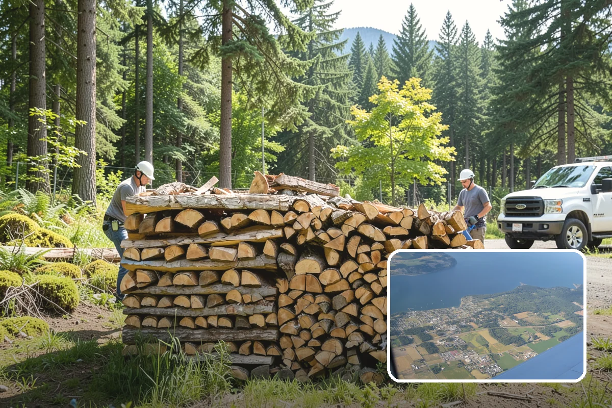 Premium Softwood Mix in Coupeville, Island County, WA - Lights fast and reaches usable heat quickly