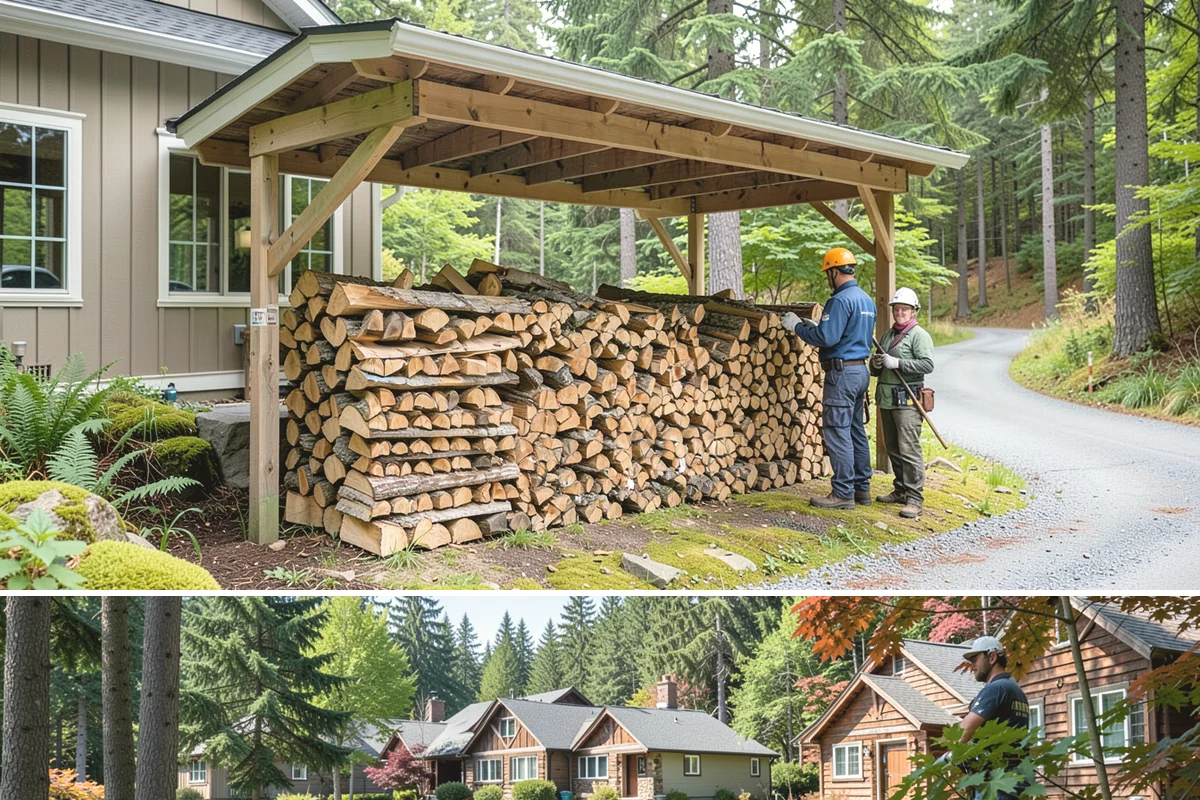 Premium Softwood Mix in Edgewood, Pierce County, WA - Best purchased in spring or summer so it is fully seasoned and ready for cool fall evenings.