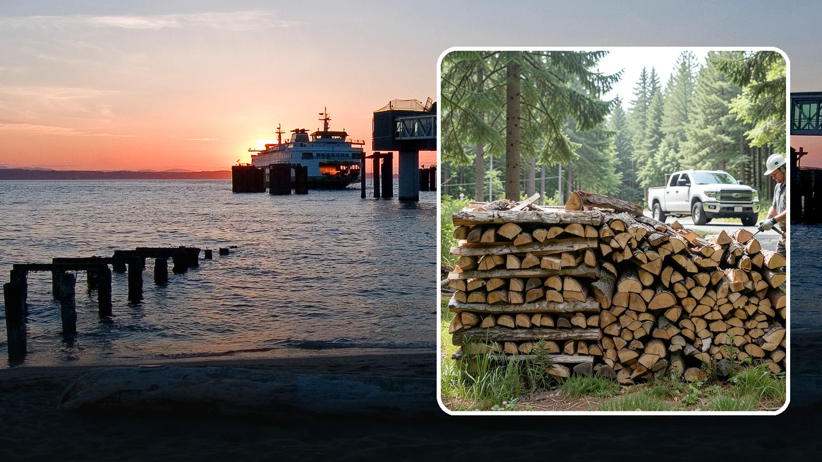 Premium Softwood Mix in Edmonds, Snohomish County, WA - Our Premium Softwood Mix is a fast-lighting, bright-burning blend perfect for taking the chill off cool Northwest mornings and...