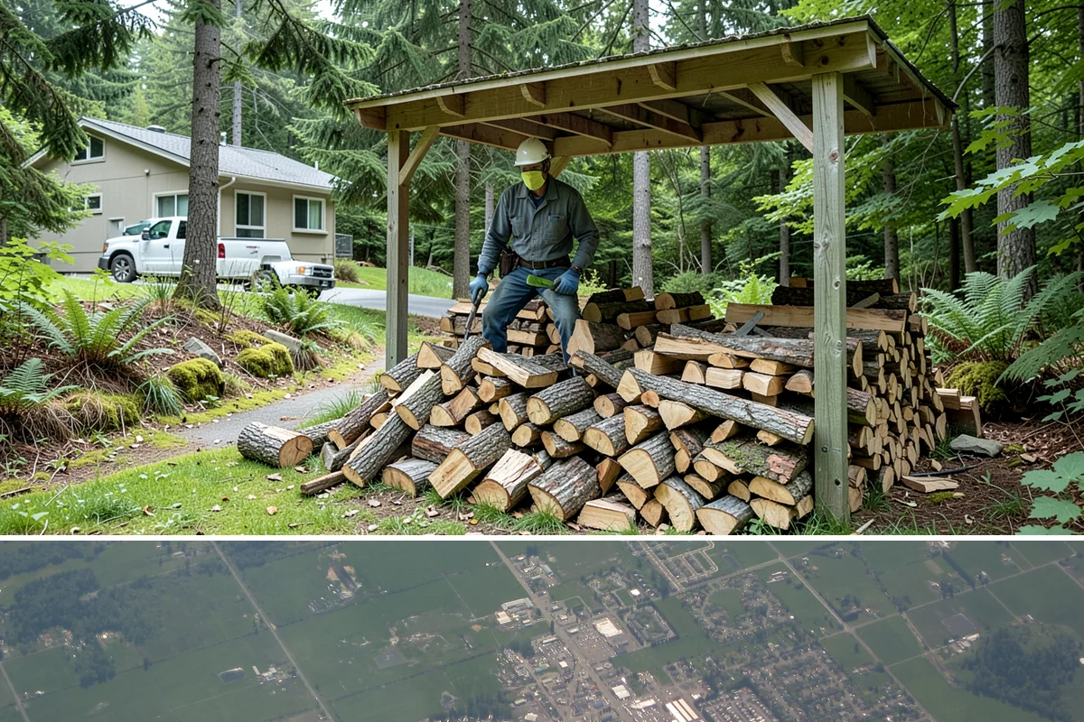 Premium Softwood Mix in Enumclaw, King County, WA - Best purchased in spring or summer so it is fully seasoned and ready for cool fall evenings.