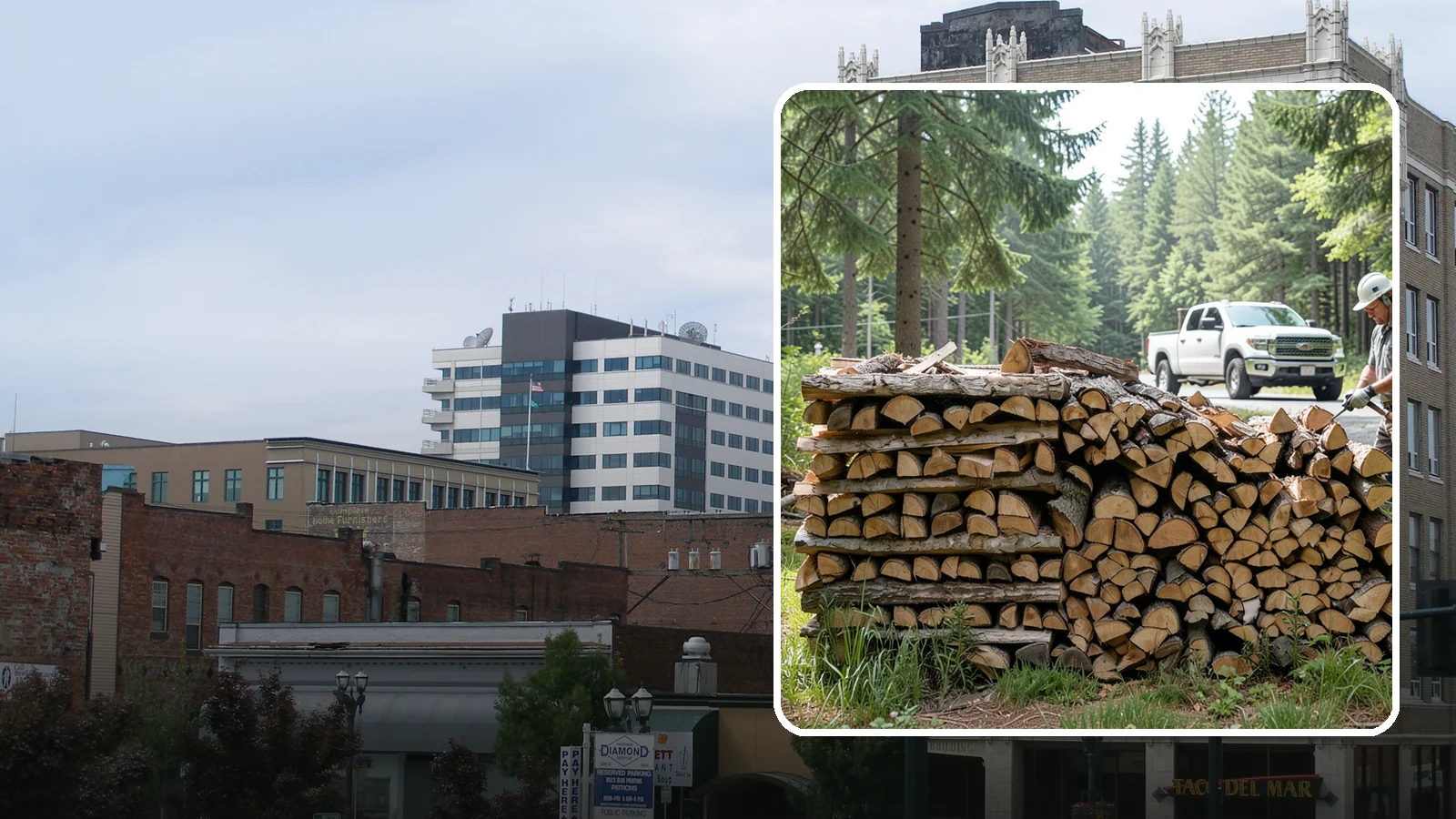 Premium Softwood Mix in Everett, Snohomish County, WA - Our Premium Softwood Mix is a fast-lighting, bright-burning blend perfect for taking the chill off cool Northwest mornings and...