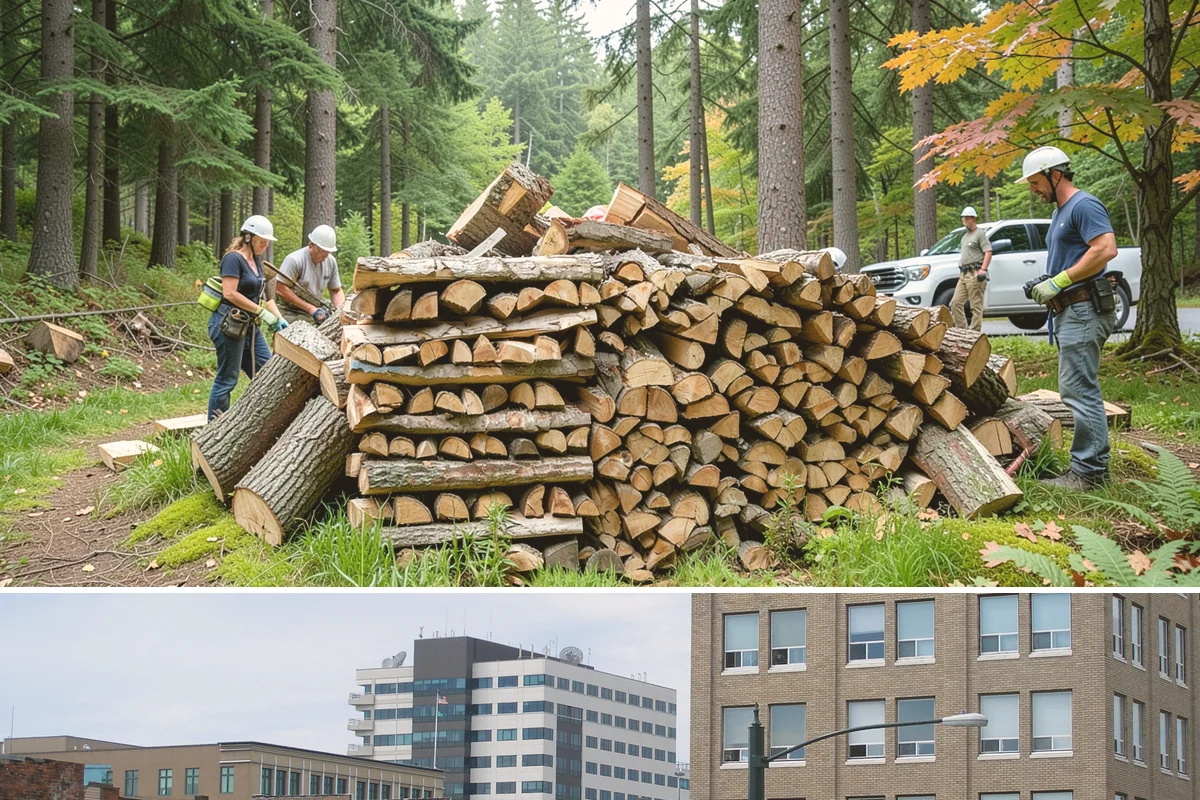 Premium Softwood Mix in Everett, Snohomish County, WA - Best purchased in spring or summer so it is fully seasoned and ready for cool fall evenings.
