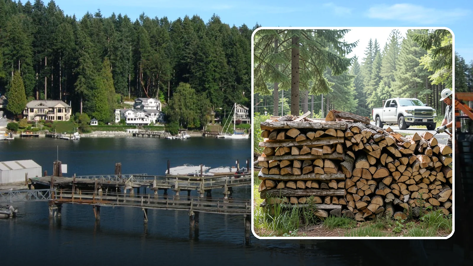 Premium Softwood Mix in Gig Harbor, Pierce County, WA - Our Premium Softwood Mix is a fast-lighting, bright-burning blend perfect for taking the chill off cool Northwest mornings and...