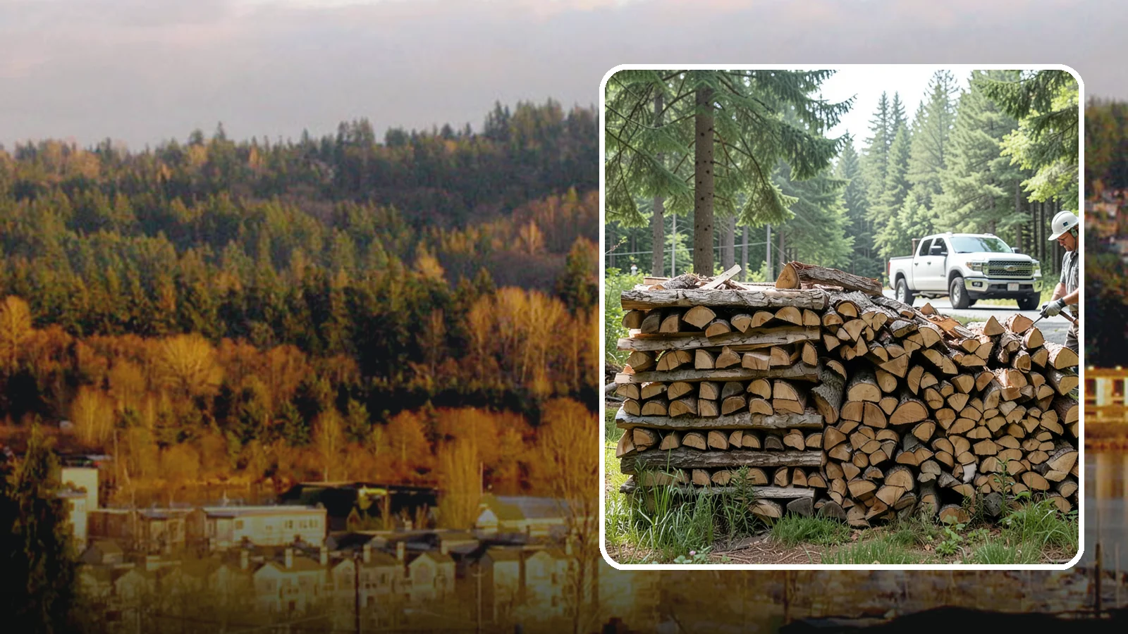 Premium Softwood Mix in Kenmore, King County, WA - Our Premium Softwood Mix is a fast-lighting, bright-burning blend perfect for taking the chill off cool Northwest mornings and...