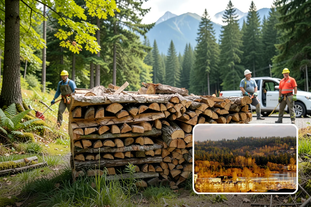 Premium Softwood Mix in Kenmore, King County, WA - Lights fast and reaches usable heat quickly