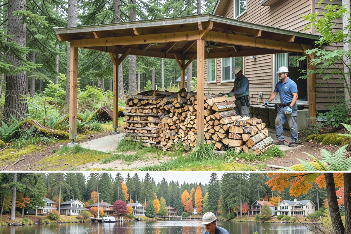 Premium Softwood Mix in La Conner, Skagit County, WA - Best purchased in spring or summer so it is fully seasoned and ready for cool fall evenings.