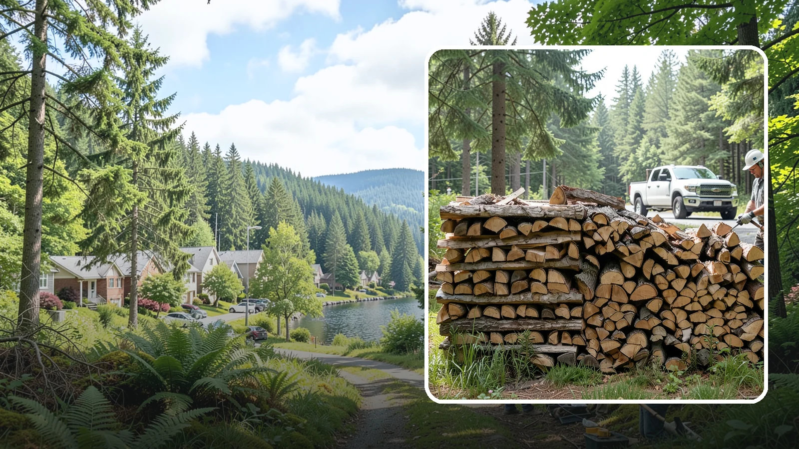 Premium Softwood Mix in Lake Forest Park, King County, WA - Our Premium Softwood Mix is a fast-lighting, bright-burning blend perfect for taking the chill off cool Northwest mornings and...