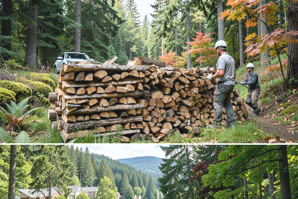 Premium Softwood Mix in Lake Forest Park, King County, WA - Best purchased in spring or summer so it is fully seasoned and ready for cool fall evenings.