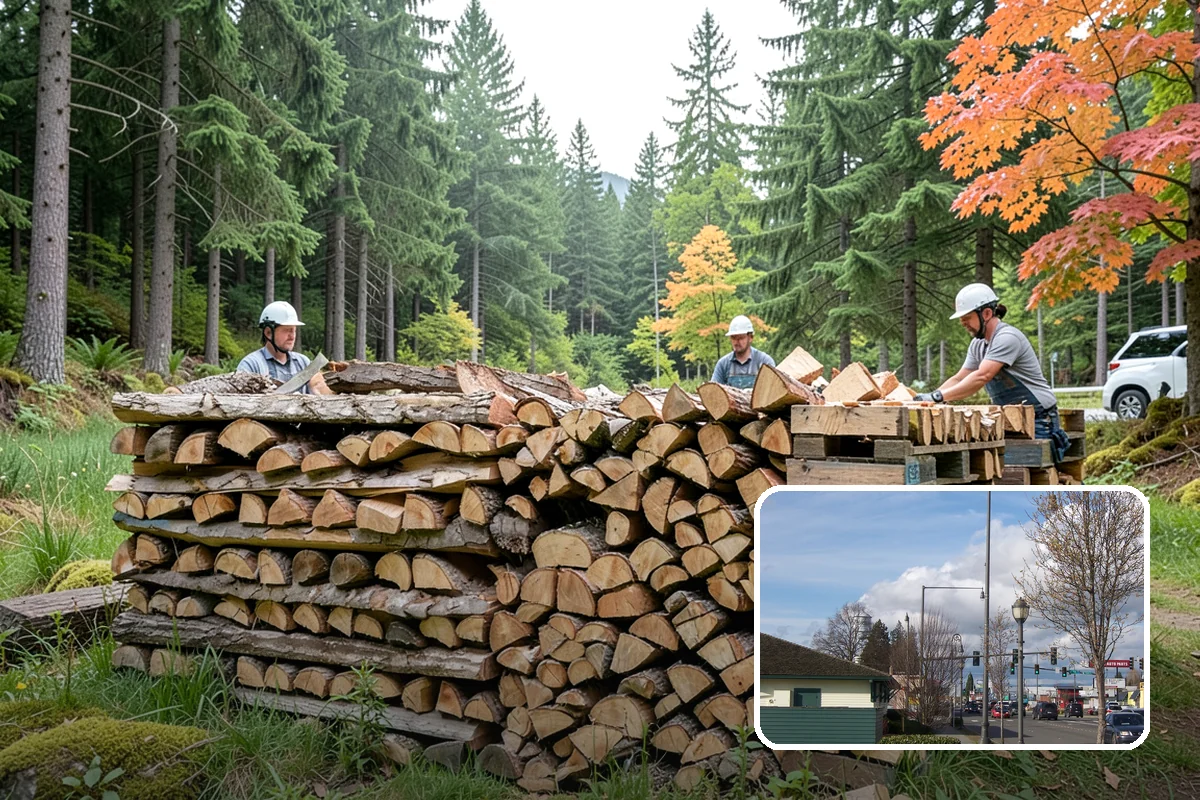 Premium Softwood Mix in Marysville, Snohomish County, WA - Lights fast and reaches usable heat quickly