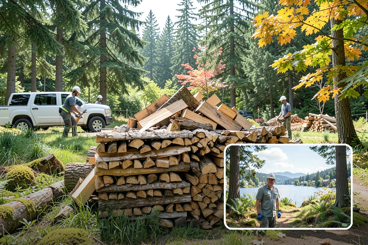 Premium Softwood Mix in Milton, King County, WA - Lights fast and reaches usable heat quickly