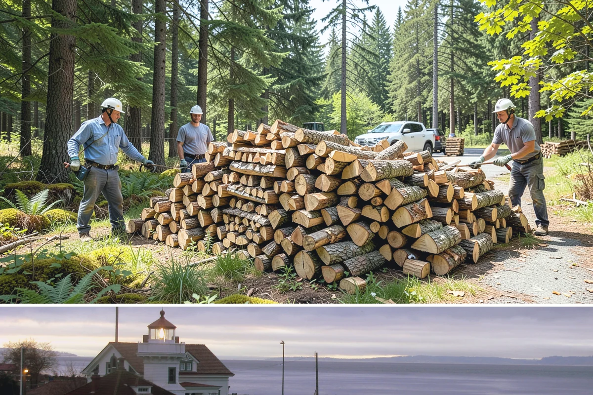 Premium Softwood Mix in Mukilteo, Snohomish County, WA - Best purchased in spring or summer so it is fully seasoned and ready for cool fall evenings.
