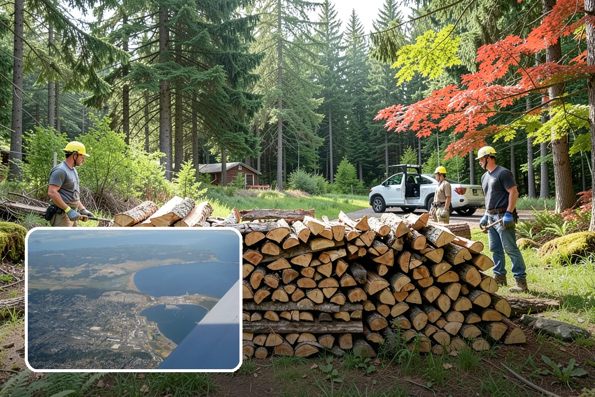 Premium Softwood Mix in Oak Harbor, Island County, WA - Lights fast and reaches usable heat quickly