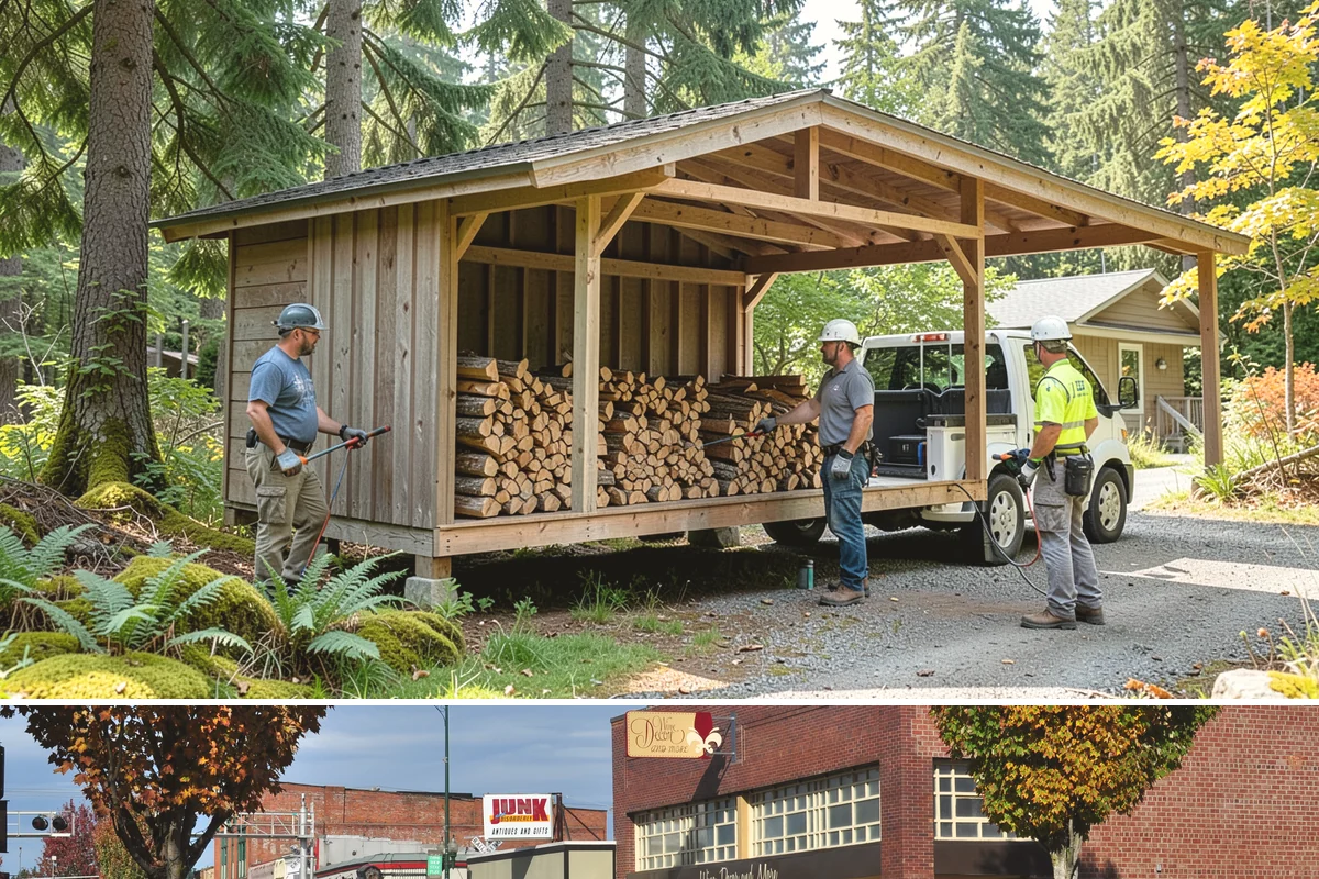 Premium Softwood Mix in Puyallup, Pierce County, WA - Best purchased in spring or summer so it is fully seasoned and ready for cool fall evenings.