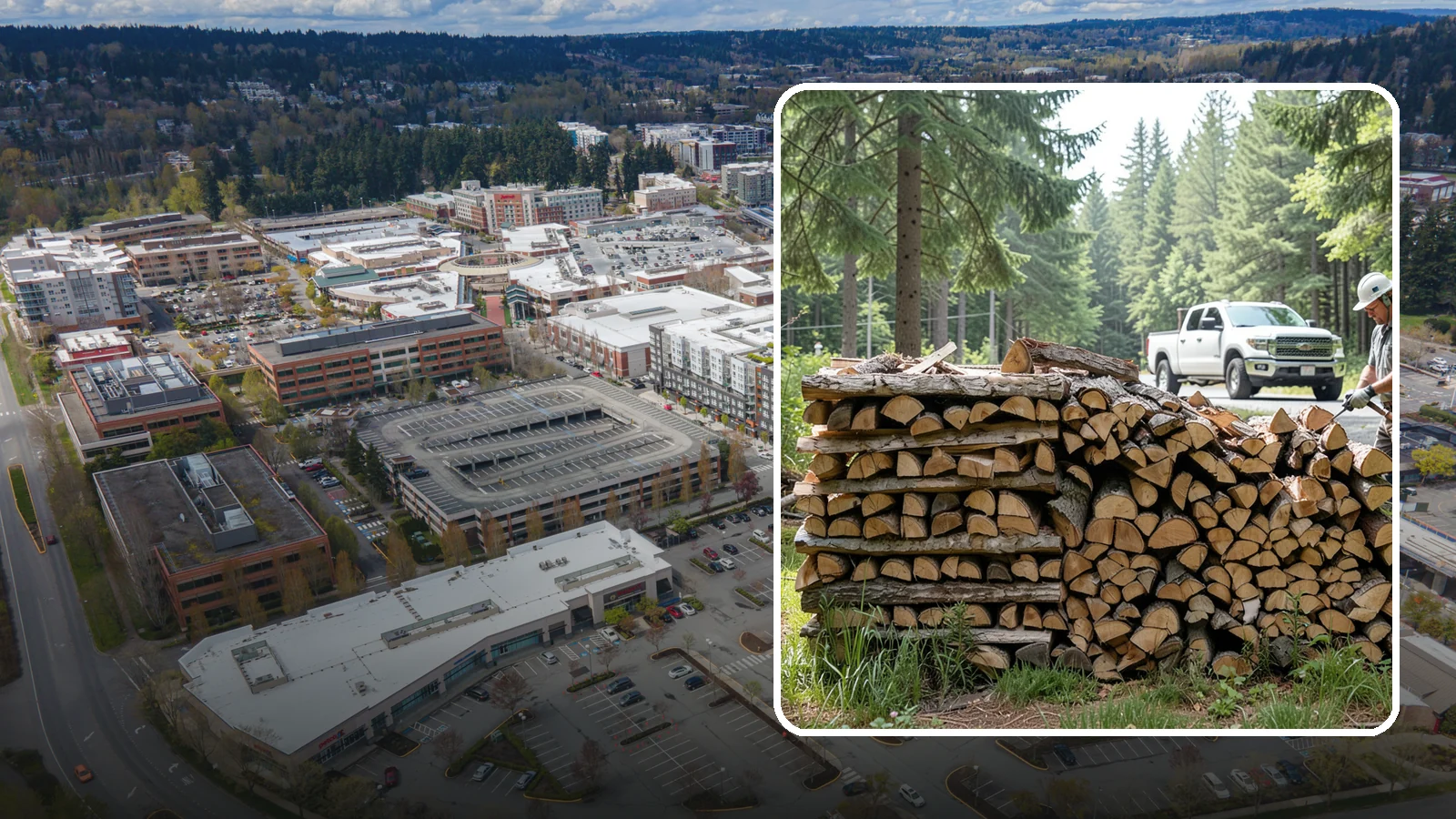 Premium Softwood Mix in Redmond, King County, WA - Our Premium Softwood Mix is a fast-lighting, bright-burning blend perfect for taking the chill off cool Northwest mornings and...